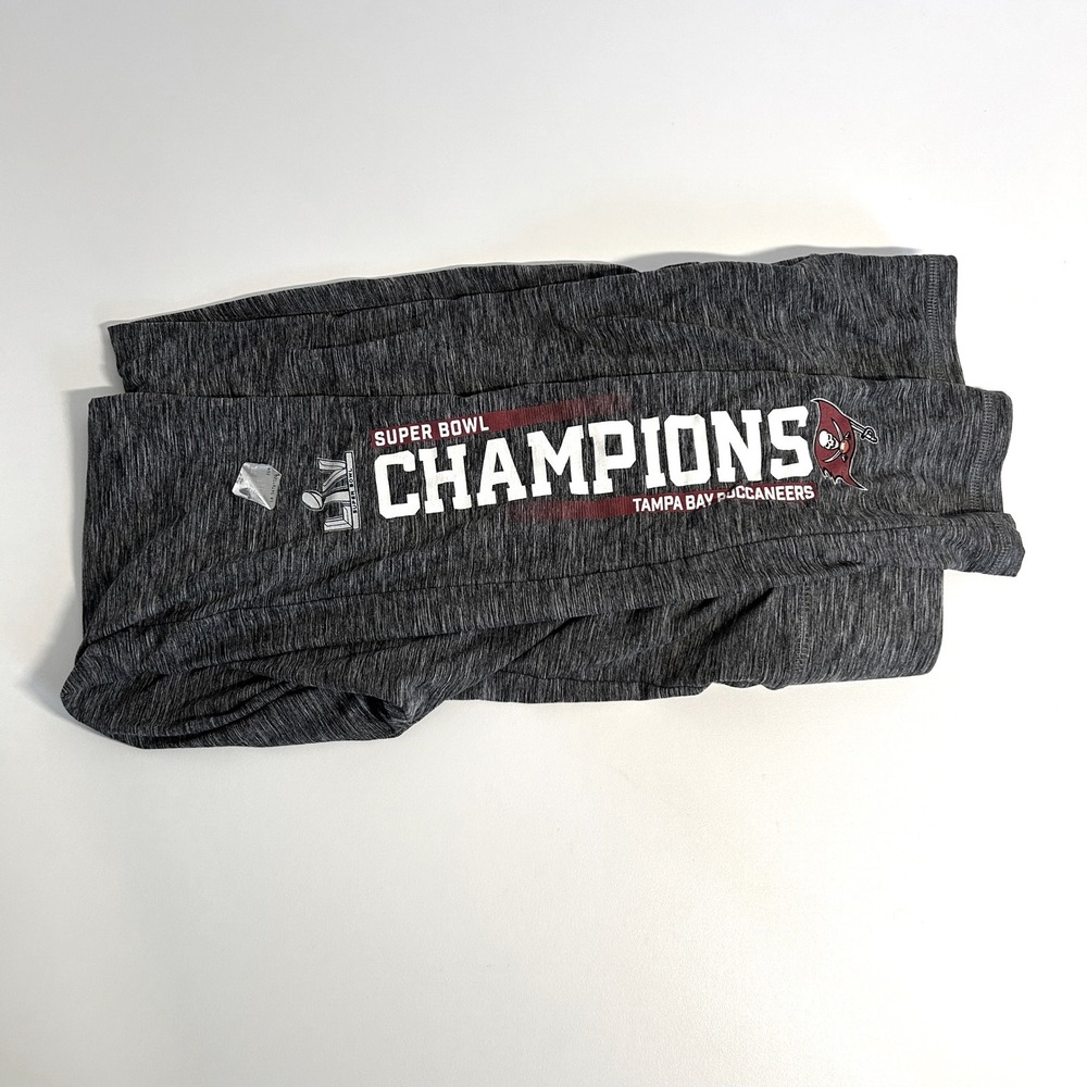 NWT NFL Super Bowl football champions Tampa bay buccaneers heather gray leggings